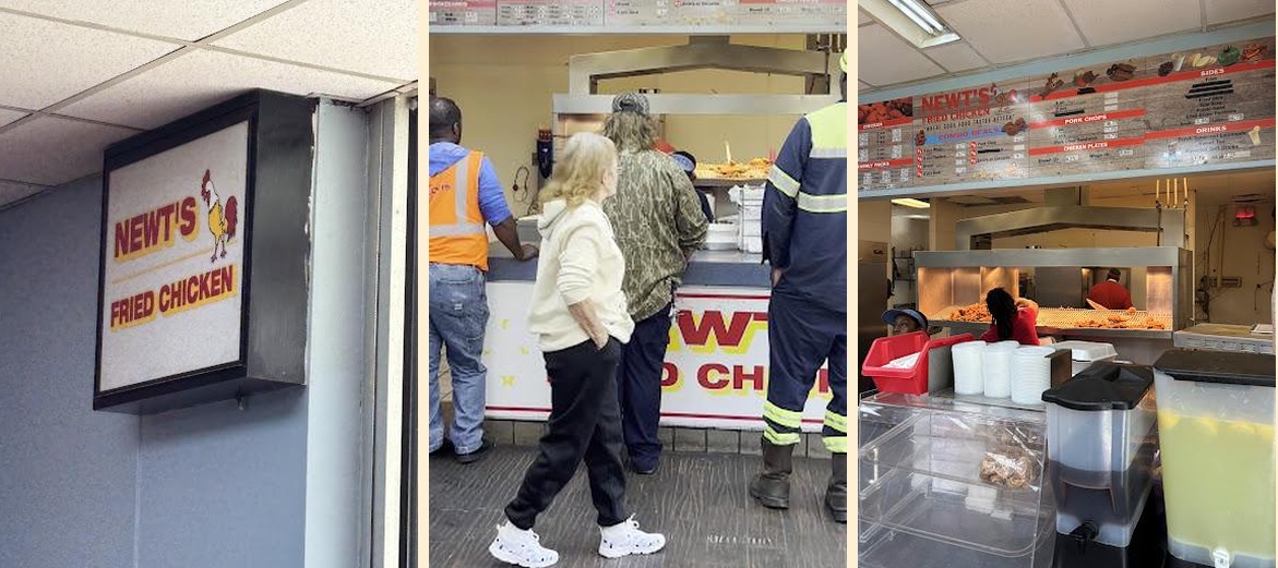 Newt's Fried Chicken Menu